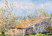 Claude Monet Gardener's House at Antibes painting